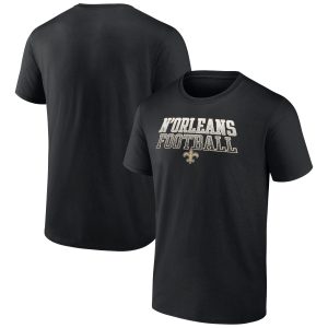 New Orleans Saints Mens Shirt N'Orleans Football Heavy Hitter T